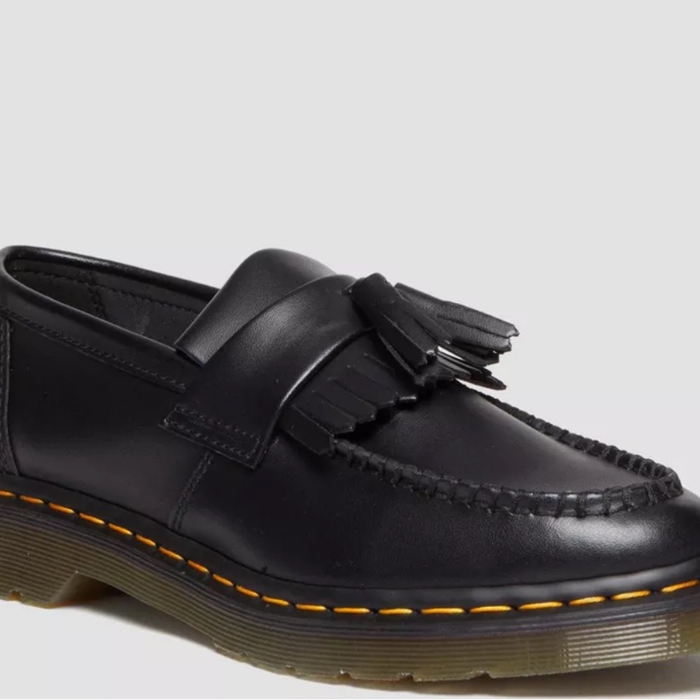 Dr. Martens Black Tassel Loafers